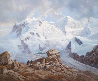 View of the Ortler Group by Unbekannt Unbekannt